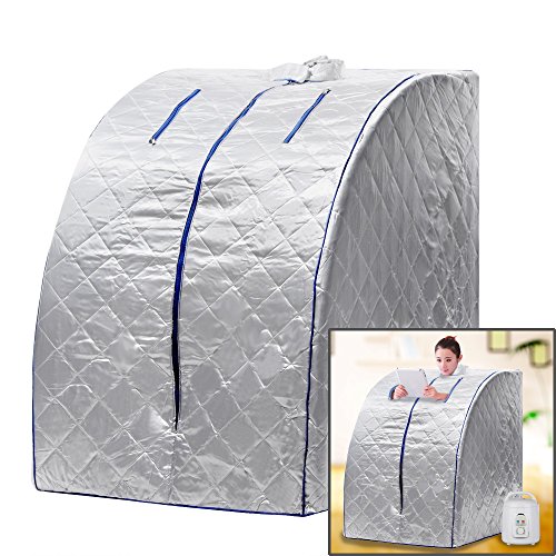 Cnlinkco Supply 850w Portable Therapeutic Steam Sauna Spa Weight Loss Xl