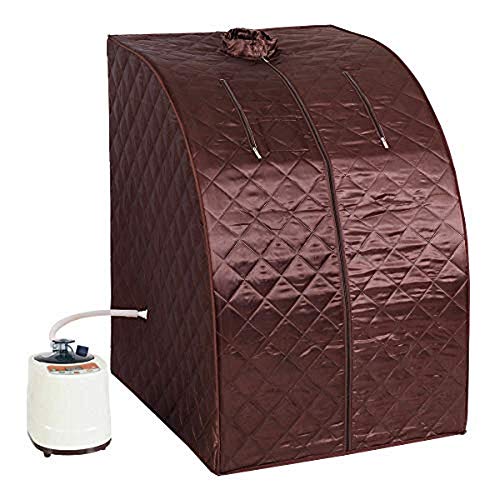 SD Life Portable 2L Steam Sauna Spa Full Body Slimming Loss Weight Detox Therapy WChair