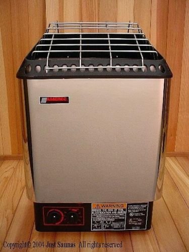 Amerec Sauna Designerb 8kw Sauna Heater With Rocks And Controls Mounted To Unit