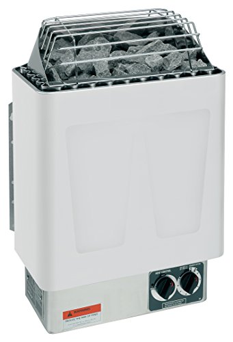 Harvia Kip 45kw 240v-1ph Electric Sauna Heater With Built In Controls includes Sauna Stones