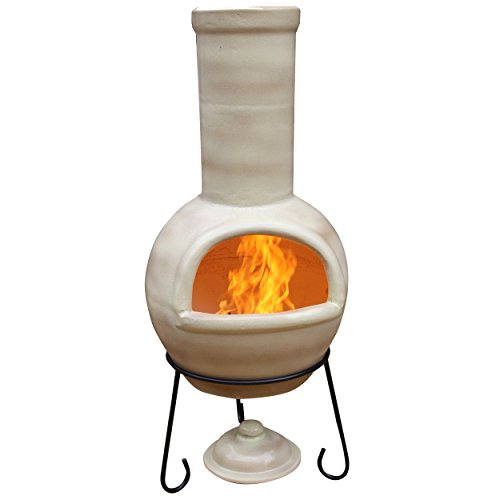 Gardeco AFC-C2173 Light Brown Chiminea