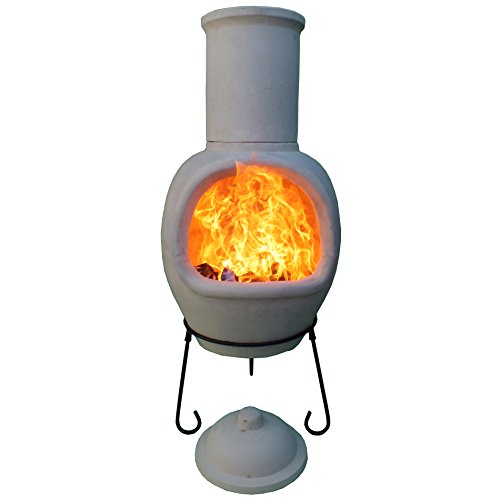 Gardeco AFC-C5100 X-Large Natural Clay Chiminea