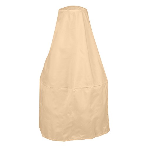 Budge Chelsea Chiminea Cover Small P9a01tn1, Tan (22 Diameter, 38 Drop)