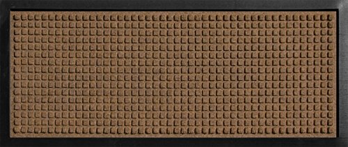 Aqua Shield Squares Boot Tray 15 by 36-Inch Dark Brown