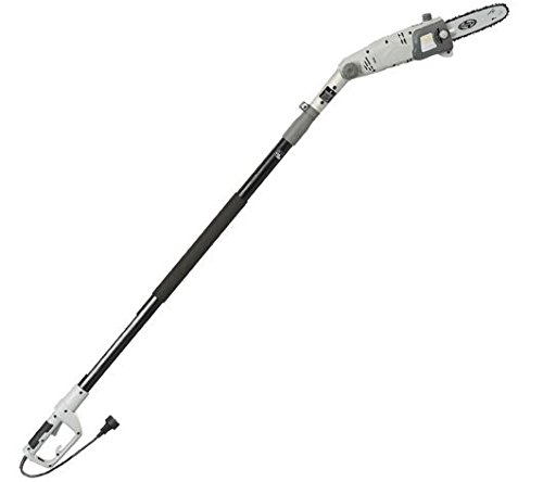 Sun Joe SWJ802E-GRY-RM Factory Refurbished 8-in 65-amp Multi-Angle Telescopic Electric Pole Chain Saw Grey