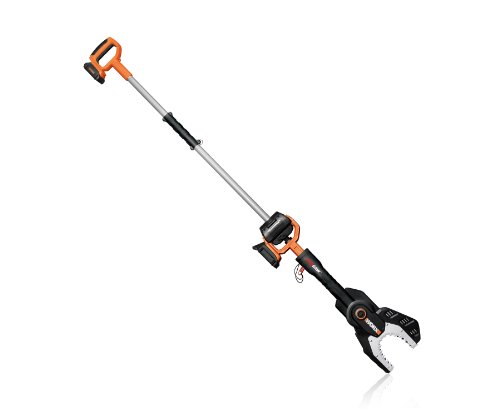 Worx Wg321 20-volt Max Lithium Cordless Chainsaw With Extension Pole Battery And Charger Included