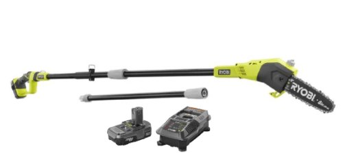Factory Reconditioned Ryobi Zrp4361 18-volt One Plus 95 Ft Cordless Electric Pole Saw Kit