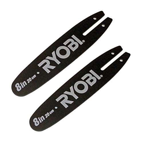 Ryobi RY43160 Electric Pole Saw 2 Pack Replacement 8 Chain Bar  32909152-2G-2pk