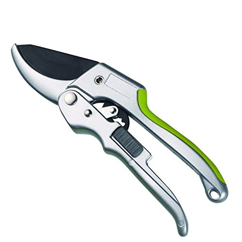 Power Drive Ratchet Pruning Shears - Ideal Garden Hedgeamp Tree Clippers - Ratcheting Hand Secateurs And Tree Pruners
