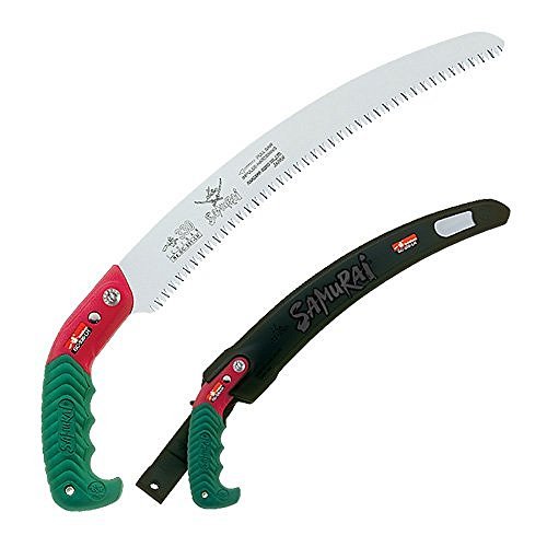 Samurai Ichiban 13 Curved Pruning Saw with Scabbard GC-330-LH