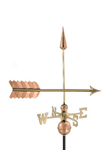 Good Directions 611SP Arrow Weathervane Polished Copper