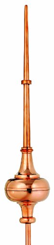 Good Directions 713 Morgana Finial, 28-inch, Copper