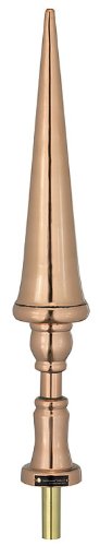 Good Directions 750 Smithsonian Castle Finial, 24-inch, Copper