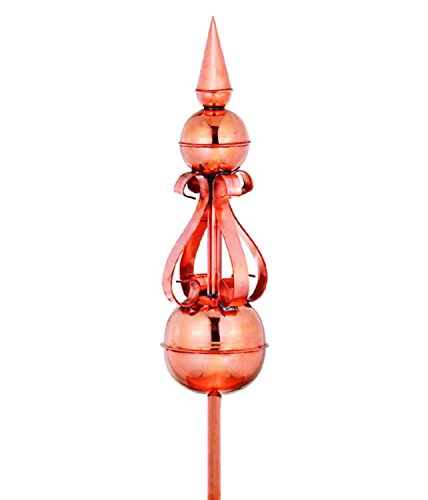 28 Handcrafted Hemera Pure Polished Copper Cupola Finial