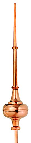 53 Handcrafted Artemis Pure Polished Copper Cupola Finial
