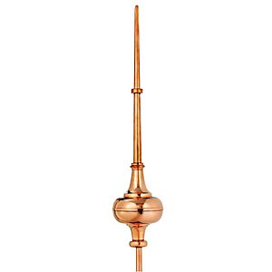 713 Morgana Small Copper Cupola Finial