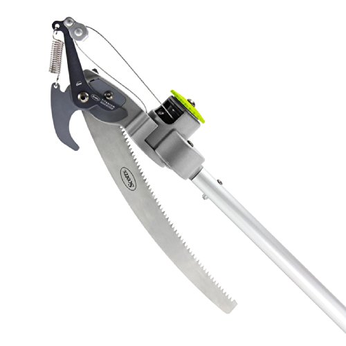 Scotts 18876 Airshoc Titanium Non-stick Telescoping Pruner And Saw