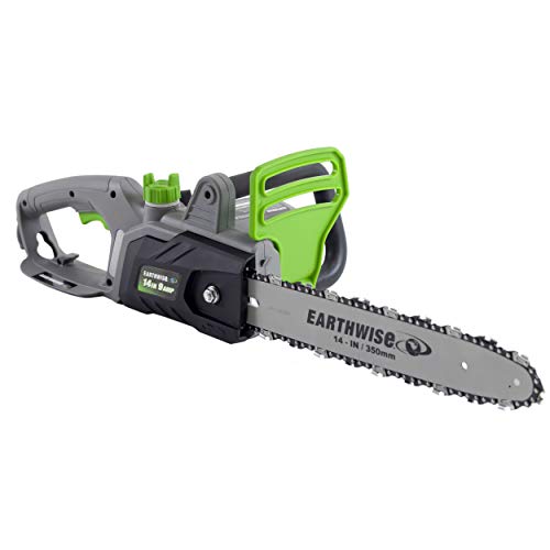Earthwise CS33014 14 in 9-Amp Corded Electric Chainsaw