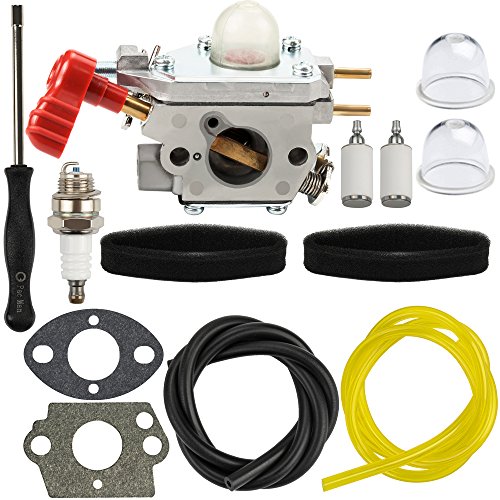 Panari C1U-P27 Carburetor with Air Filter Adjustment Tool for Craftsman 316711171 316711190 316711192 316725860 316731200 316740800 316740820 316740870 316740890 Trimmer Weedeater