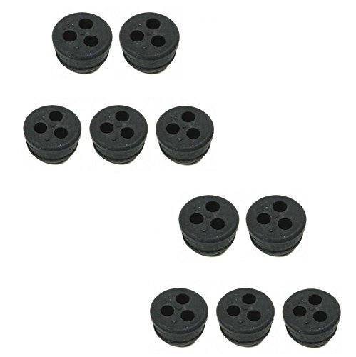 10 Pack FUEL  GAS TANK GROMMET 3 Hole V137000030 13211546730 for Echo Trimmer B4G341TG 32W4-15RTH728405