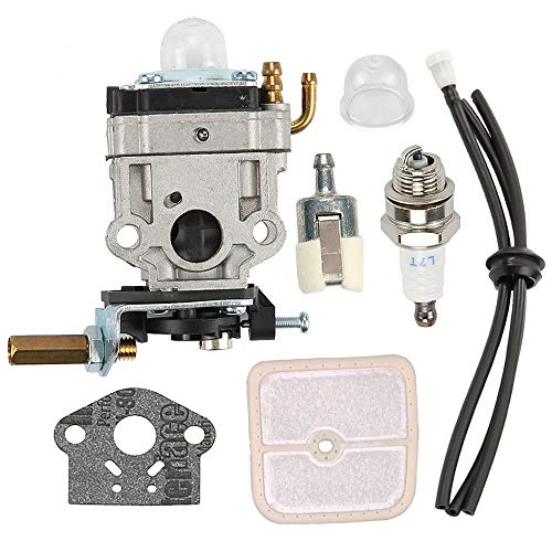 HONEYRAIN WYJ-192 12300057730 Carburetor for Echo Weed Eater SRM2601 SRM2610 SRM270 SRM270U PE2601 PAS2601 Trimmer with Air Filter Fuel Filter Spark Plug