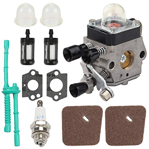 Mannial C1Q-S97 Carburetor Carb for STIHL FS38 FS45 FS46 FS55 KM55 HL45 FS45L FS45C FS46C FS55C FS55RC String Trimmer Weed Eater Rep  4140 120 0612 4140 120 0619