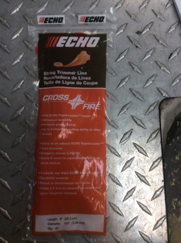 Echo String Trimmer Line For Rapid Load 102212155 155&quot Pkg 20