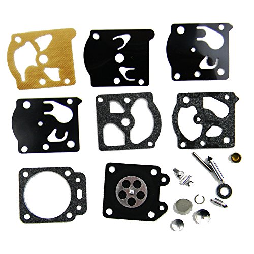 HIPA Carburetor Rebuild Kit K24-WAT for Walbro WT-274 WT-424 WT-592 WT-620 WT-621 WT-626 WT-630 WT-631 WT-640 WT-643 WT-644 WT-645 WT-646 WT-647 WT-648 WT-649 WT-669 WT-670 WT-671 WT-773 WT-775 Carb Echo String Trimmer Brush Cutter