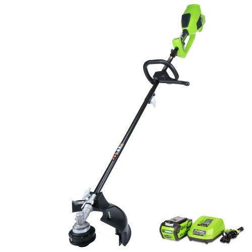 Greenworks 21362 G-max 40v 14-inch Cordless String Trimmer attachment Capable 4ah Battery And Charger Included