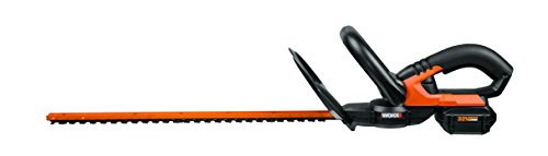 Worx Wg275 32v Lithium-ion Cordless Hedge Trimmer 20-inch Battery And Charger Included