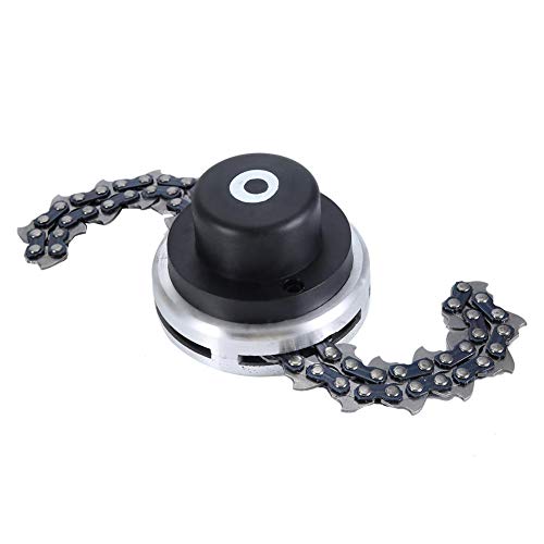 Lawn Mower Chain Trimmer Head for Garden Grass Brush Cutter Tools Trimmer Grass for Lawn Mower