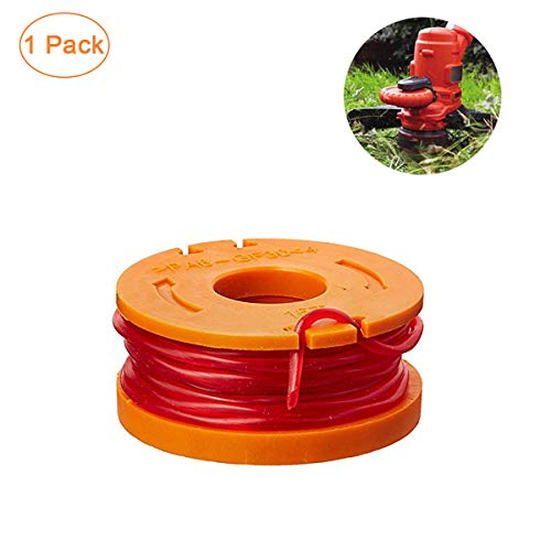 Bronkey Electric String Trimmer Line Replacement - Compatible with Worx GT WA0010 Edger Spool Trimmers 1 Spool