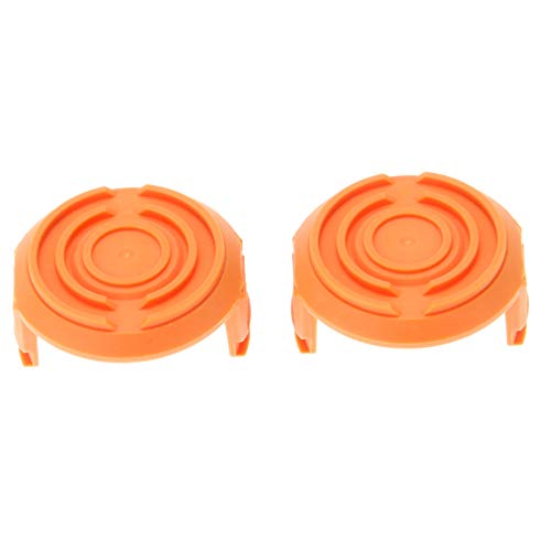 Hicello 2 Pack Spool Cap Cover for WA6531 50006531 Worx GT Models WG150 WG152 WG151 WG155 WG156 WG160 WG165 WG166 WG167 String Trimmer