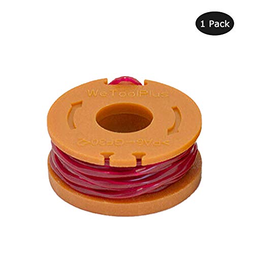 Trimmer Line Edger Spool Replacement - 1PC Compatible with Worx GT WA0010 WG180 WG163 WG175 WG155 WG160 Electric String Grass Trimmers