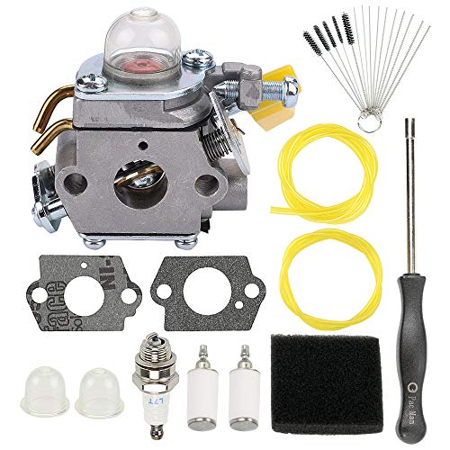 ATVATP 308054012 Carburetor for 25cc 26cc 30cc Ryobi Homelite Hedge String Trimmer Chainsaw 3074504 308054003 308054004 308054008 308054013 Zama C1U-H60 C1U-H60D C1U-H60E Carb 900952001 Air Filter