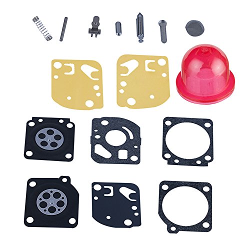 Hipa C1U-H60 Carburetor Repair Kits  1 Primer Bulb 308054013 308054012 308054004 308054008 for Ryobi Homelite String Trimmer Brush Cutter