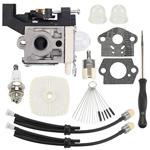 Highmoor SRM-225 RB-K93 Carburetor  Tune Up Kit Air Filter for Echo GT225 GT225i GT225L PE225 PPF225 SHC225 PAS225 SRM225i SRM225U SRM225SB String Trimmer Weed Eater Parts