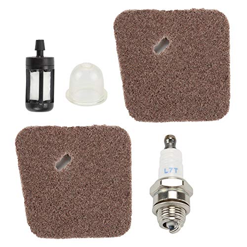 Mckin Pack of 2 FS55R Air Filter fits Stihl FS38 FS45 FS46 FS55 FS55C FS55RC FS45C HL45 KM55R KM55RC Trimmer Weed Eater Parts