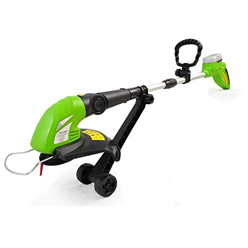 Serenelife Cordless Weed Eater Grass Trimmer Edger Electric Garden Landscape Cutter 18 Volt Rechargeable Battery