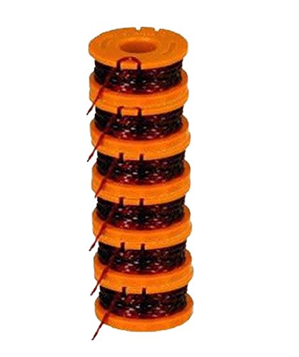 WORX Replacement 10-Foot Grass TrimmerEdger Spool Line 6-Pack WA0010 New Free Shipping