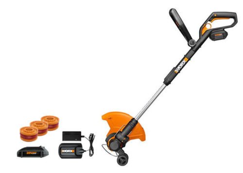 Wg1751 Worx 32v 12 Maxlithium Grass Trimmeredgermini Mower 2 Batteries