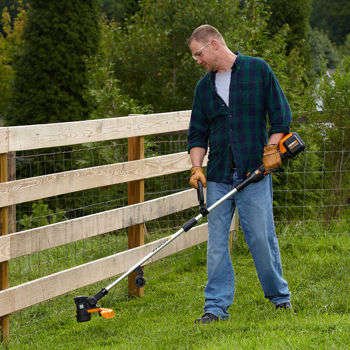 Worx 56v Grass Trimmer and Edger with Innovative Command Feed Spool System