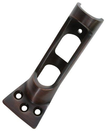 National Hardware V1907 1 Flag Pole Bracket in Antique Bronze