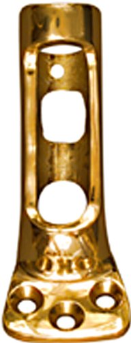 National Hardware V1907 1&quot Flag Pole Bracket In Solid Brass