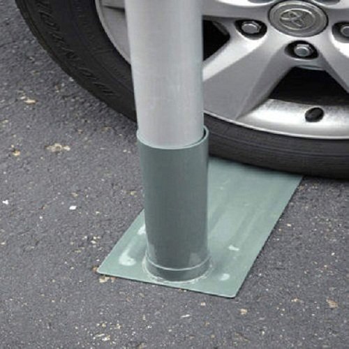 Flagpole To Go Tire Mount For Large Diameter Portable Flagpole