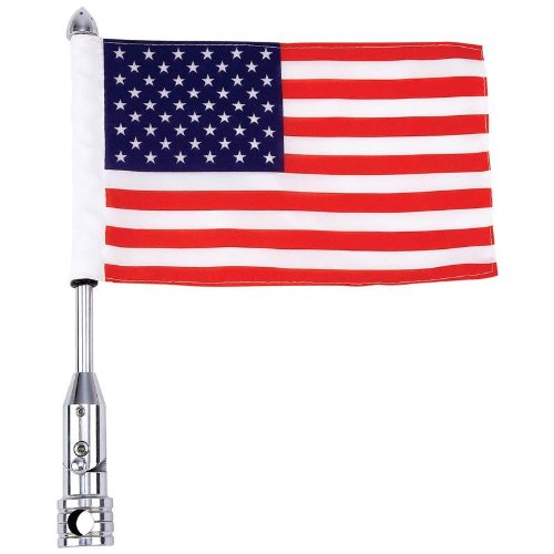Incomparable Diverse Standout Motorcycle Mc Flagpole Mount Usa Flag Exclusive