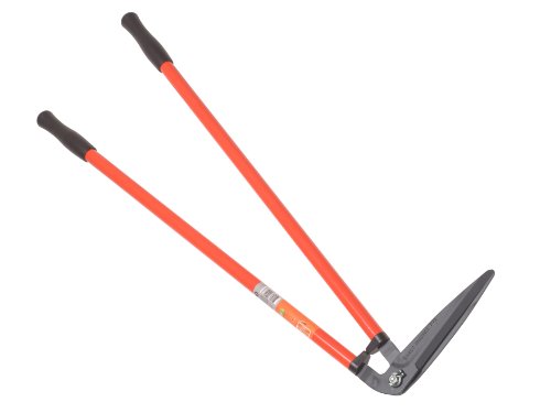 Bahco P75 Lawn Shears with Vertical Blades and Steel Handles 39-Inch
