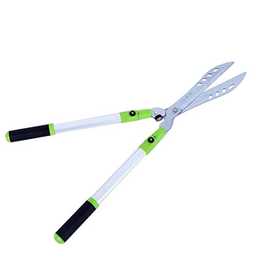 DANCHUN Lengthening Telescopic Large Shears Lawn Shears Hedge Trimmers Vigorously Cut Small High Branches Color  Green