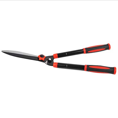 XUNHANG Hedge Shears Pruning Garden Tools Telescopic Handle Large Flower Shears Lawn Shears Gardening Hand Pruner 65Garden Scissors Color  Black