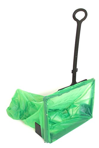 WideOpens Big-Bagger lets you Rake Sweep Shovel and more into an Open Plastic Trash Bag for Easy Cleanup